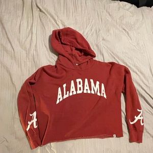 Alabama cropped hoodie - 47 brand